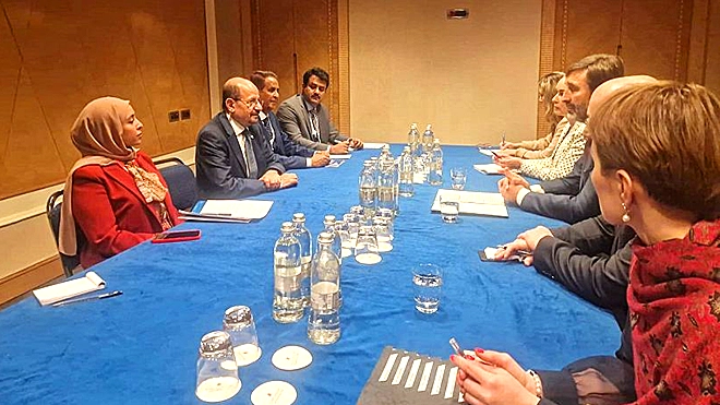 وزير الخارجية يقدم لمنتدى حوارات روما مبادرة لتأمين البحر الأحمر